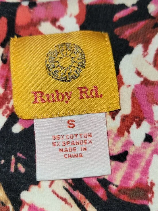 Multicolored Ruby Rd. Top for Spring/Fall - Picture 3 of 6